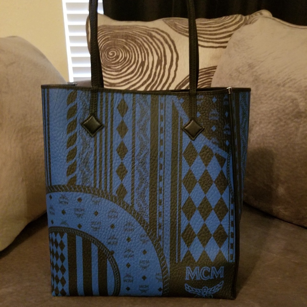 MCM Limonta baroque kira shopper